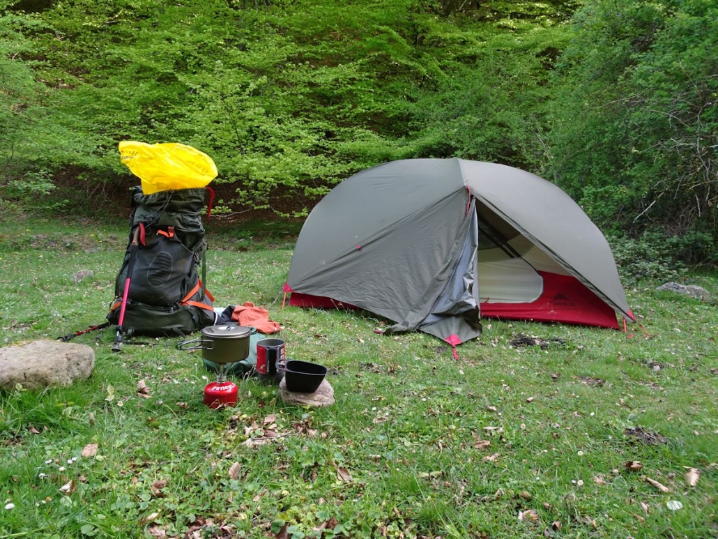 Review of the MSR Hubba Hubba NX 2 persons Tent | Trails Talk - Hiking the GR11 Pyrenees