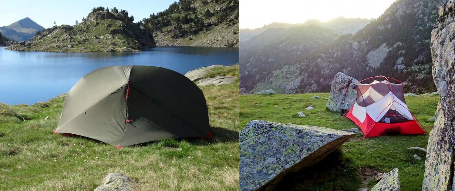 Review of the MSR Hubba Hubba NX 2 persons Tent | Trails Talk - Hiking the GR11 Pyrenees
